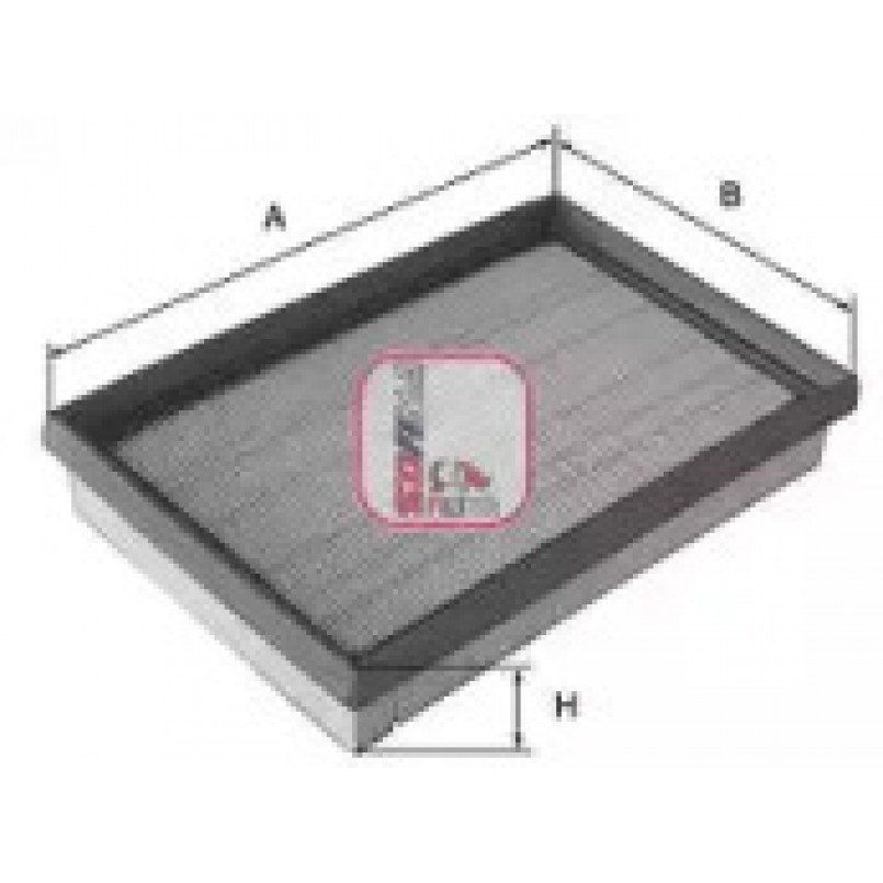 S 3718 A SOFIMA Фільтр повітря